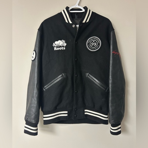 Roots Other - Roots x Wayne Gretzky Whiskey Grade Rare Jacket Men Size Large Black